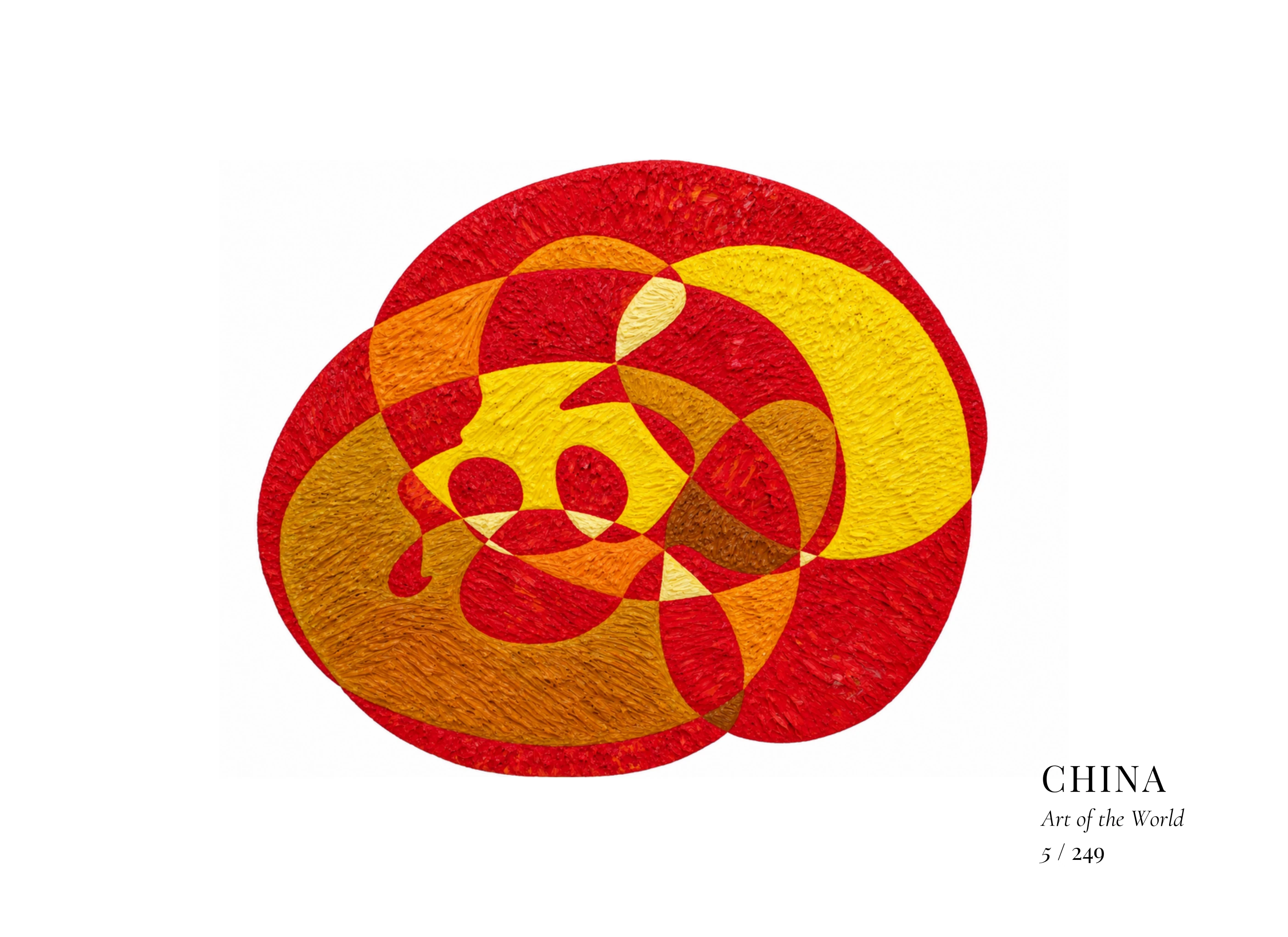 China artwork by Gheorghe Virtosu from the Art of the World series