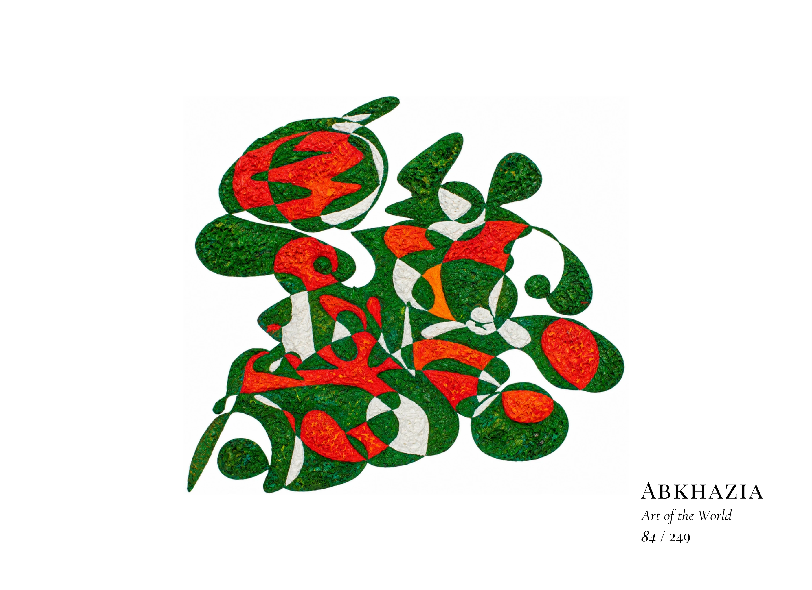 Abkhazia artwork by Gheorghe Virtosu from the Art of the World series