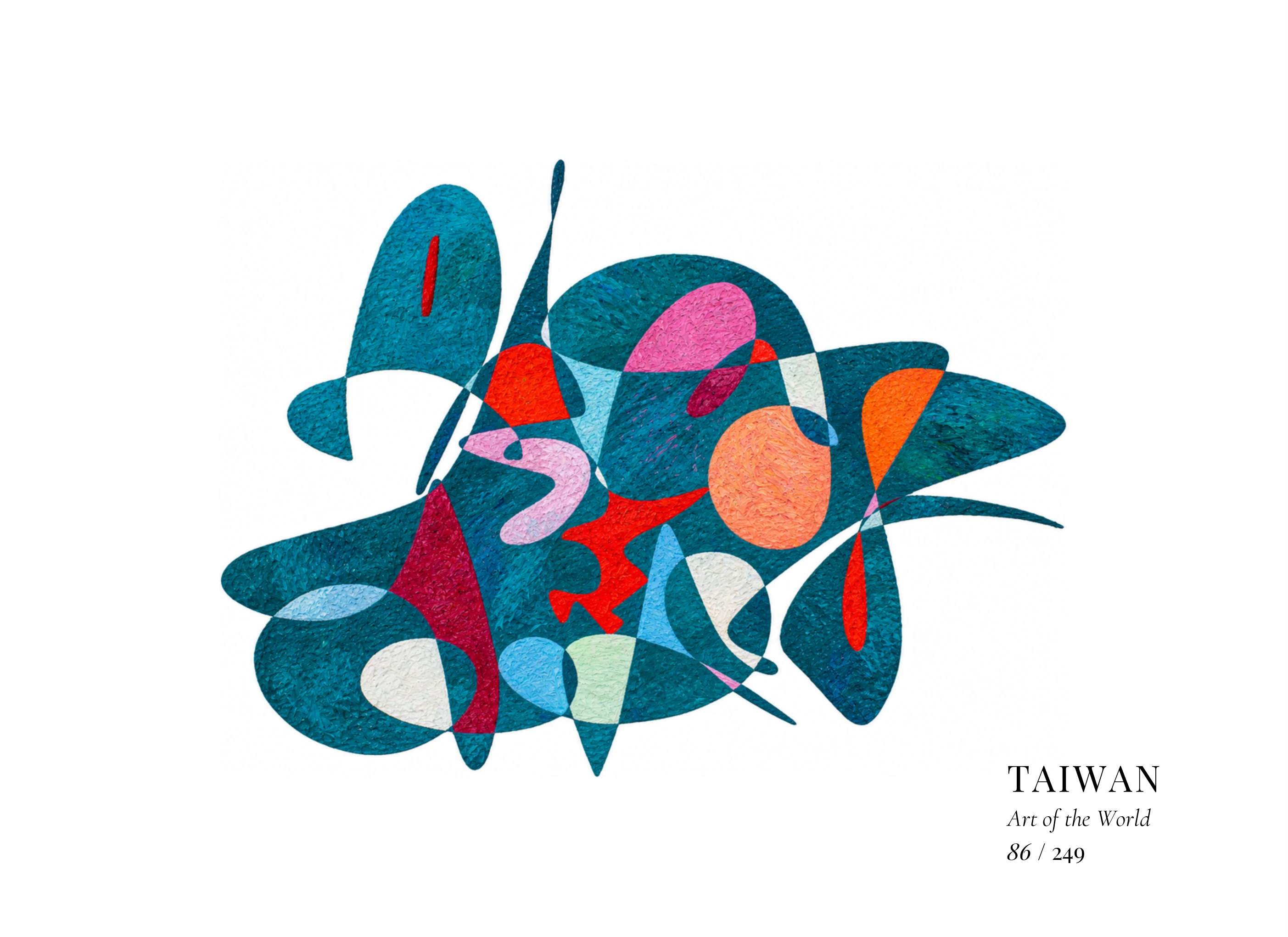 Taiwan artwork by Gheorghe Virtosu from the Art of the World series