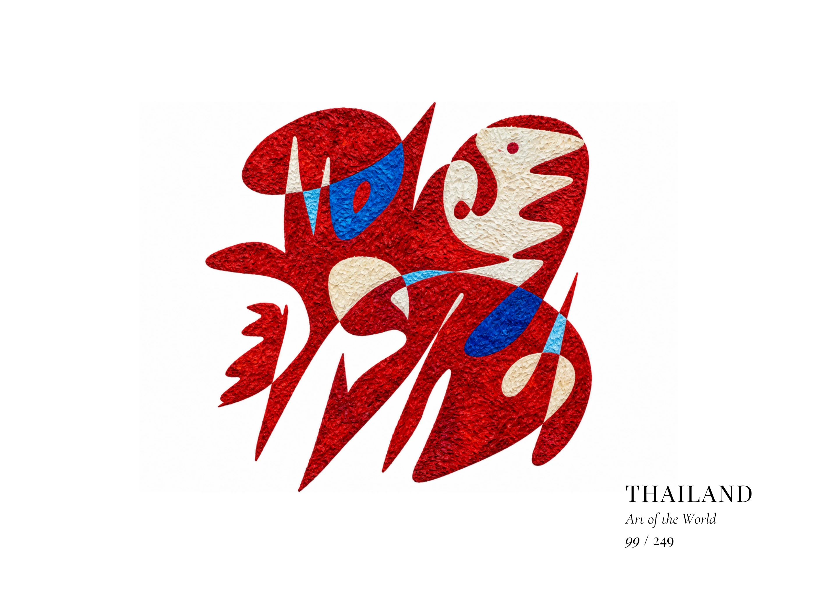 Thailand artwork by Gheorghe Virtosu from the Art of the World series